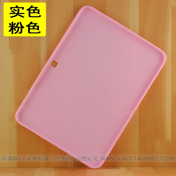 Для Samsung Galaxy Tab 4 10 1 T530 T531 T535 планшет Мягкая силиконовая резина ТПУ задняя крышка