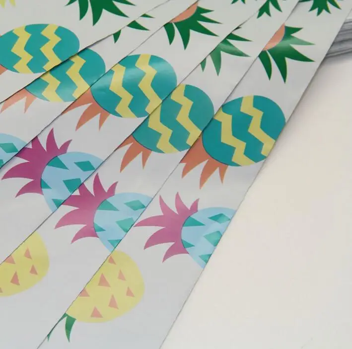 1000 шт./лот ананас pattern пластиковая почтой сумки Поли Мейлер Самоуплотняющаяся