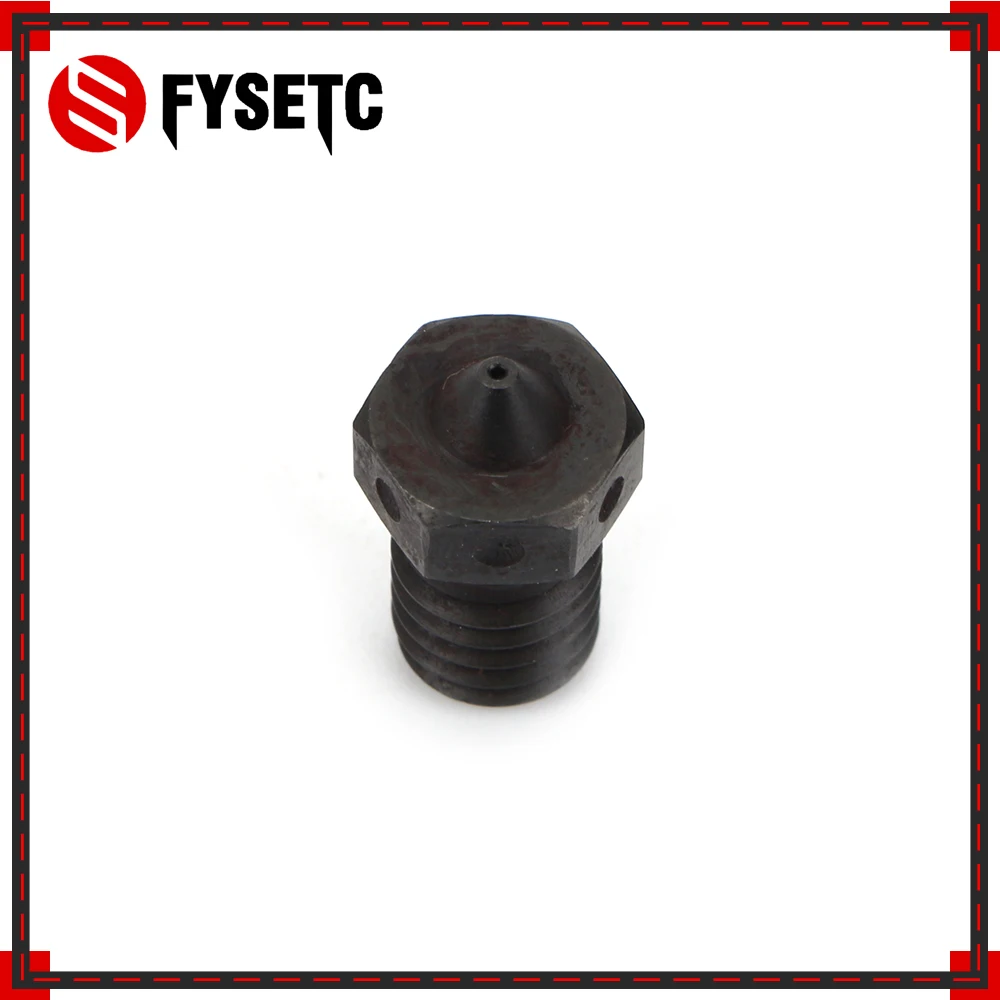 Высококачественные сопла V6 из закаленной стали для высокотемпературной 3d печати