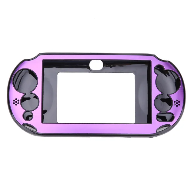 Purple Алюминиевый металлический чехол для sony Playstation PS Vita psv 1000 PCH-20 аксессуары для игр - Цвет: Purple