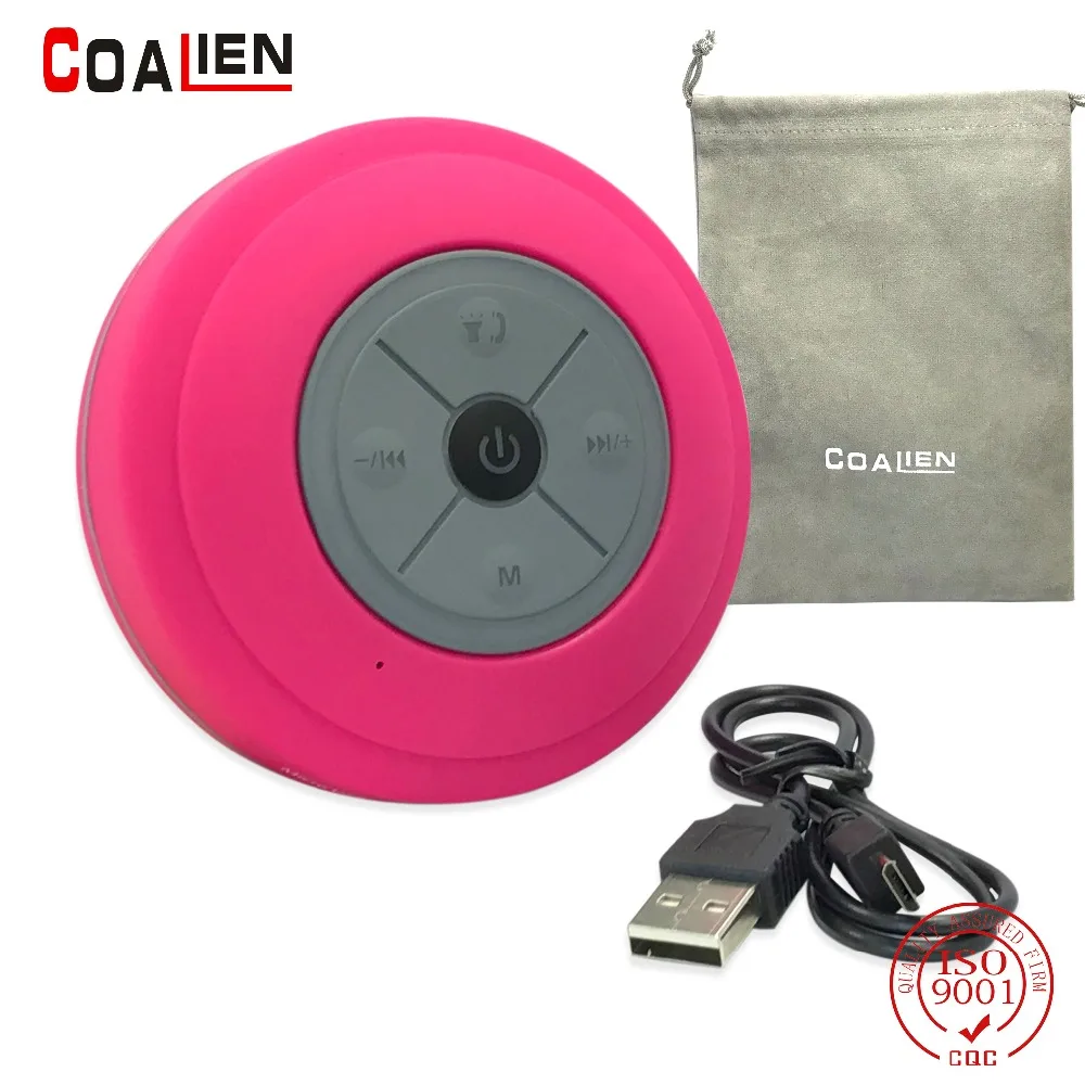 Coalien Водонепроницаемый Bluetooth Колонки мини Беспроводной Портативный Hands Free TF карты