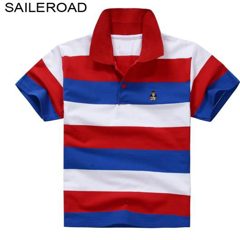 Хлопковая блузка с отложным воротником на Возраст 3 15 лет|shirt polo kids|polo boys shirtshirt |