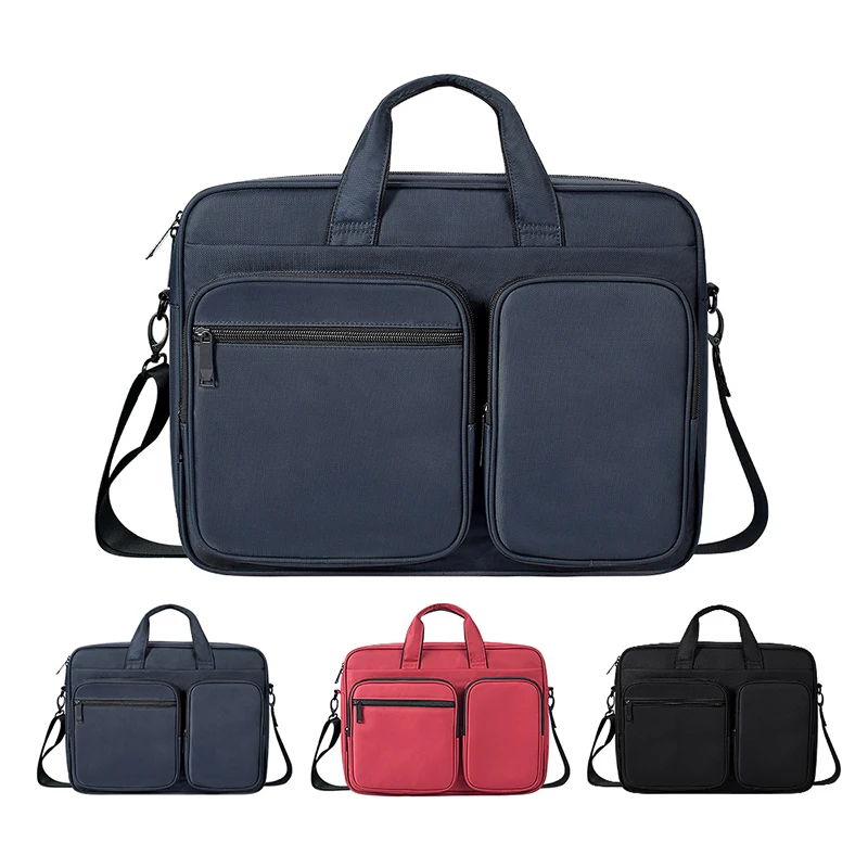 

2020 New Men Business Laptop Bag Briefcase Handbag Office Travel Shoulder Notebook Bag Trip Package For macbook 13.3 14 15.6inch