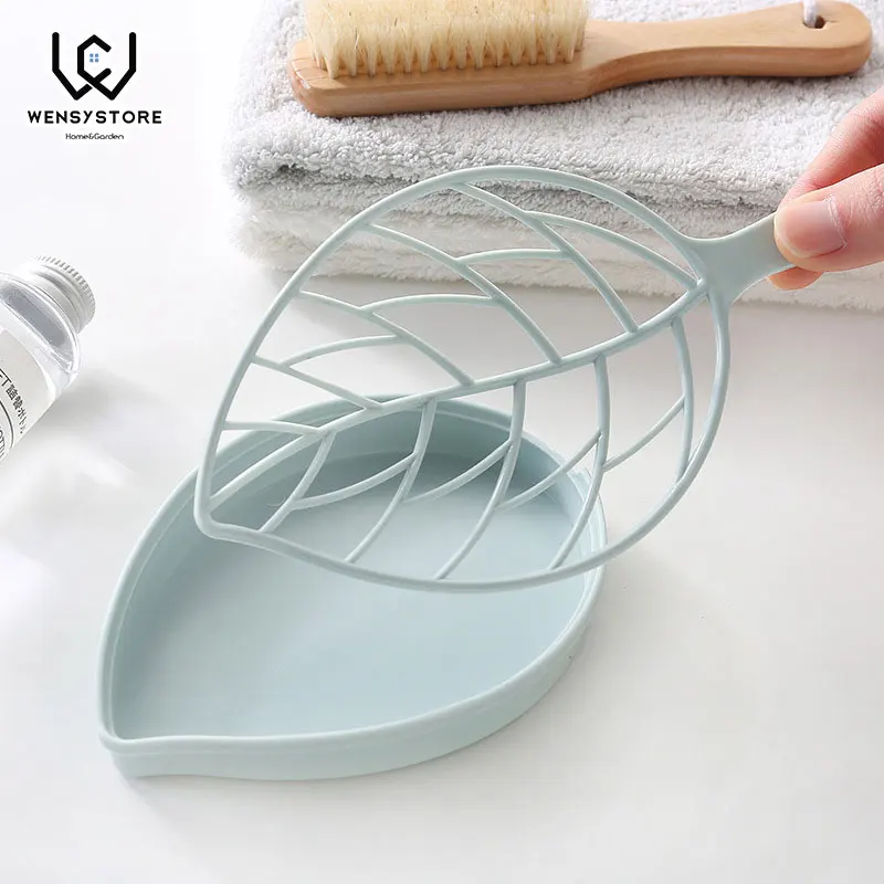 Kitchen Sponge Drain Holder Wheat Fiber Storage Rack Basket Wash Cloth Or Toilet Soap Shelf Organizer XFx35 | Дом и сад