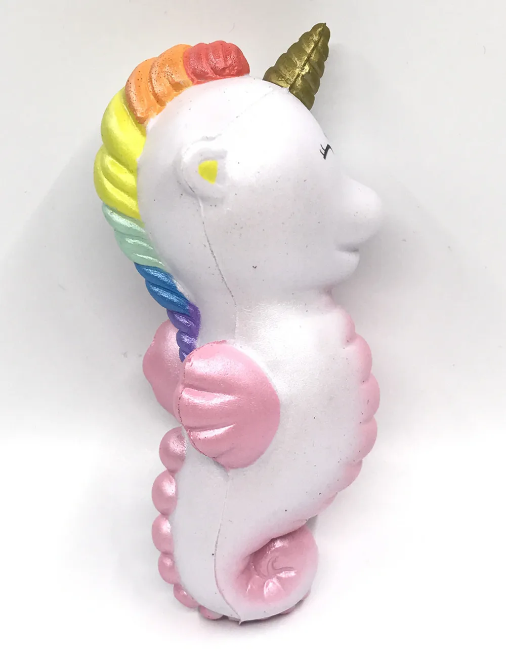 Joey squishy baby Единорог морской конек мягкий медленно поднимающийся мягкий и ароматизированный мягкий торт хлеб брелок детская коллекция игрушек - Цвет: pink
