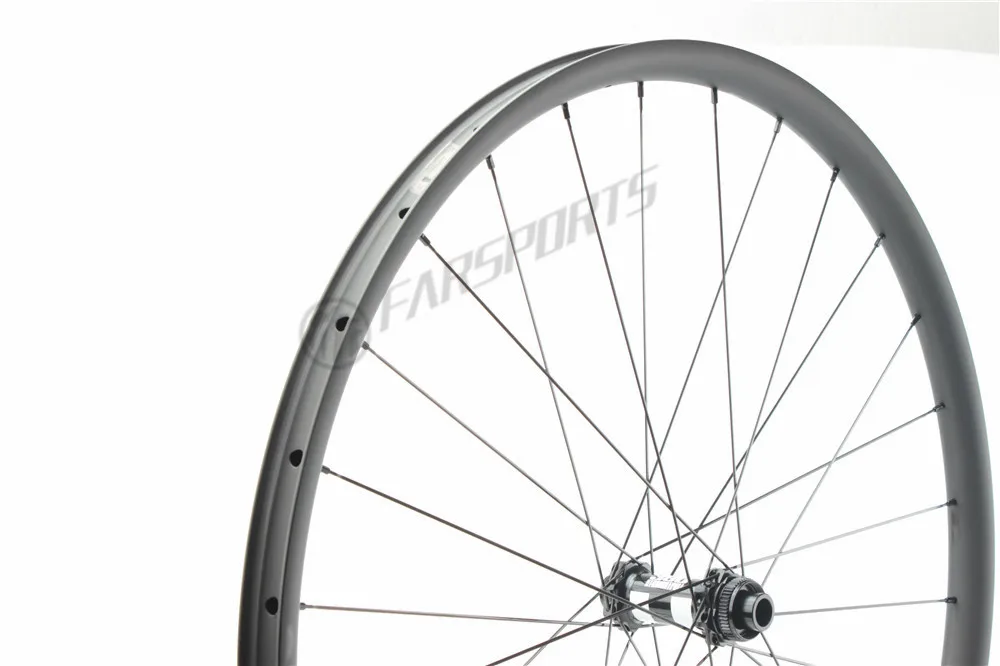 Новое поступление DT 12sp хаб Сверхлегкий Асимметричный MTB Углеродные колеса 29er Hookless колеса 30 Вт* 22D колеса велосипеда Центральный замок 6 болтов
