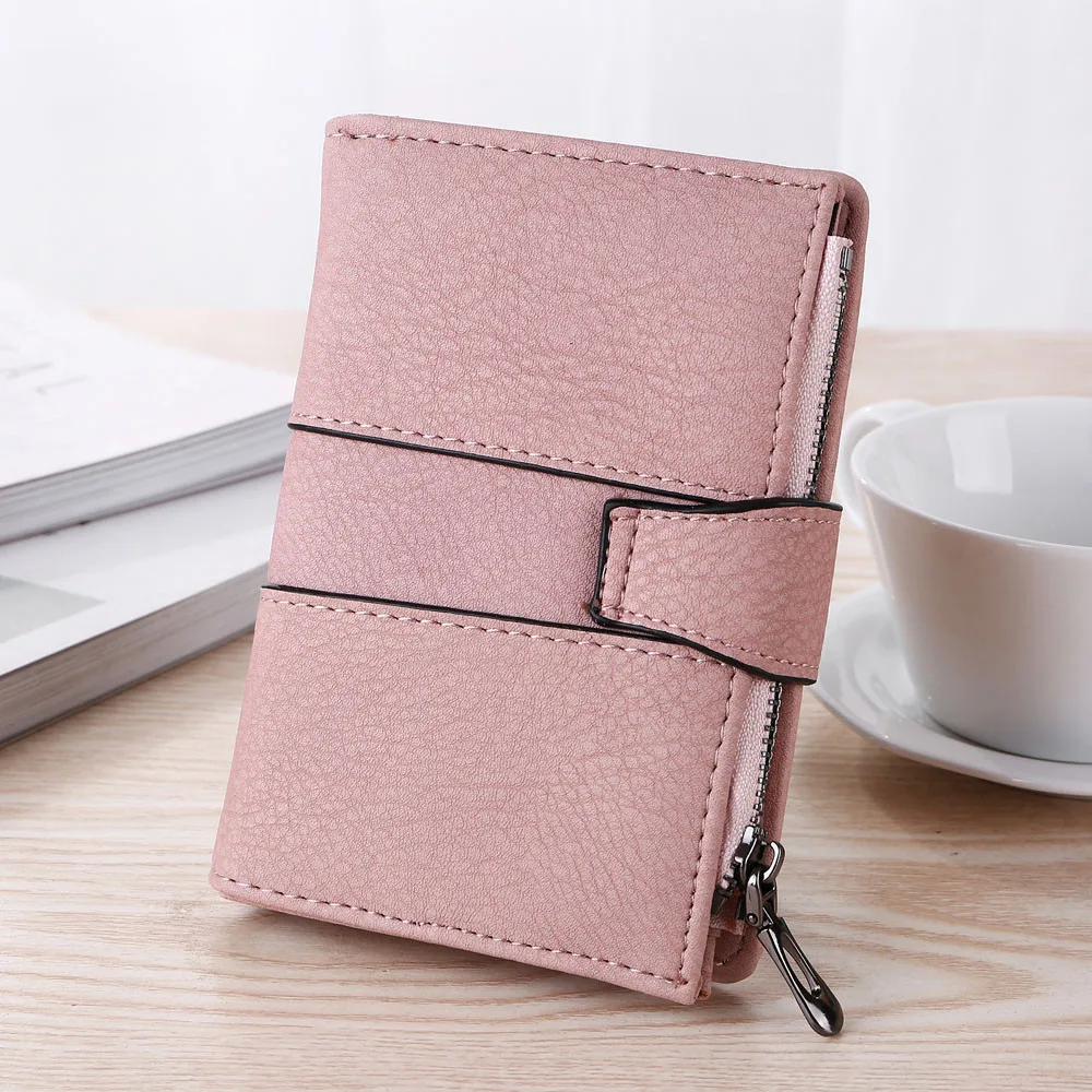 Женский короткий кошелек с заклепками в стиле ретро|purse card holder|purse cardwallet coin |