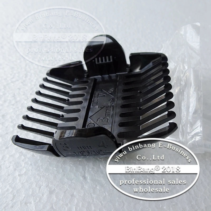 Hair clipper comb Barber Fixed length device comb Positioning comb Plastic comb ER1610 ER-GP80 3mm-4mm