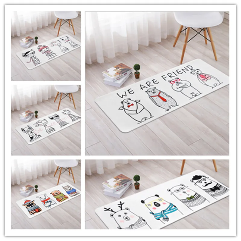 

Hand-drawn Cartoon Carpets For Living room Game Rug Baby bedroom Crawl Mat/Rugs Kids Room Decor large Area Rectangle Carpet
