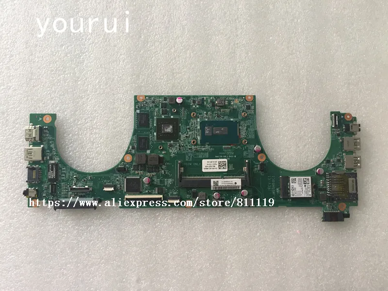 Yourui CN-0PXV9J PXV9J 0PXV9J для Dell Vostro 5480 ноутбук материнская плата с i7-5500u Процессор DDR3 Тесты