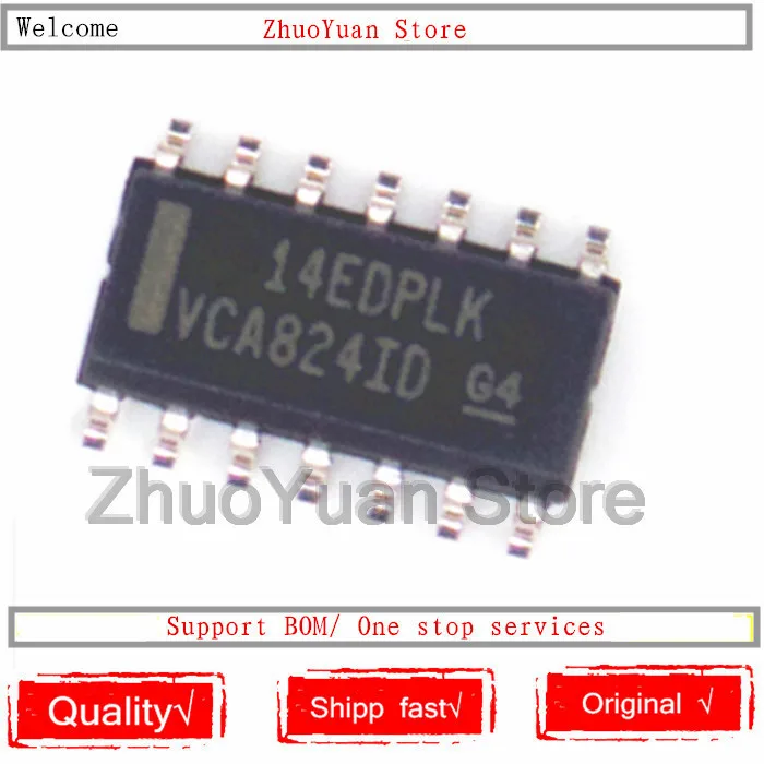 1 шт./лот новый оригинальный vca824чард VCA824ID VCA824 SOP 14 IC чип|Голосовые модули