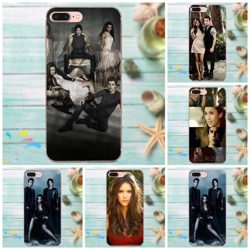 Мягкий чехол Vampire Diaries для Galaxy J1 J2 J3 J330 J4 J5 J6 J7 J730 J8 2015 2016 2017 2018 mini Pro|Чехлы-накладки| |