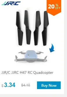 JJRC JJR/C H47 FPV Дрон складной Квадрокоптер с камерой HD удержание высоты Безголовый режим g-сенсор управление Дрон VS H37 Mini