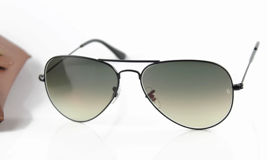 New Brand Name Sunglass Fashion Metal Men's/Women's Designer Black Green Gradient Lens 58mm | Аксессуары для одежды