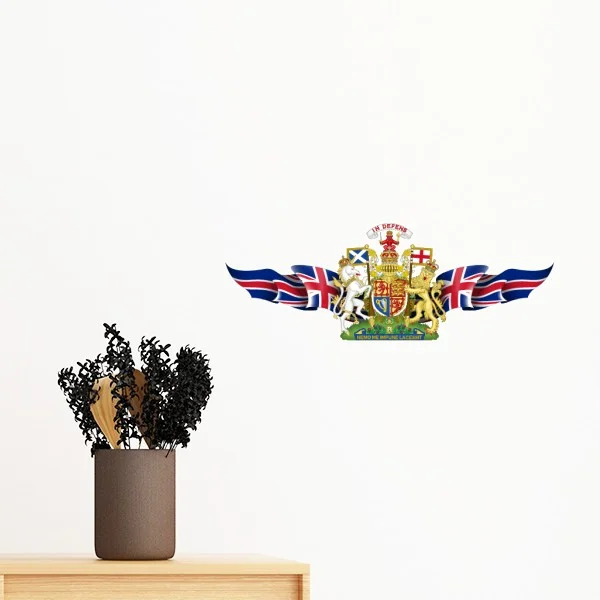 

The United Kingdom Britain England UK Flag National Emblem Removable Wall Sticker Art Decals Mural DIY Wallpaper for Room Decal