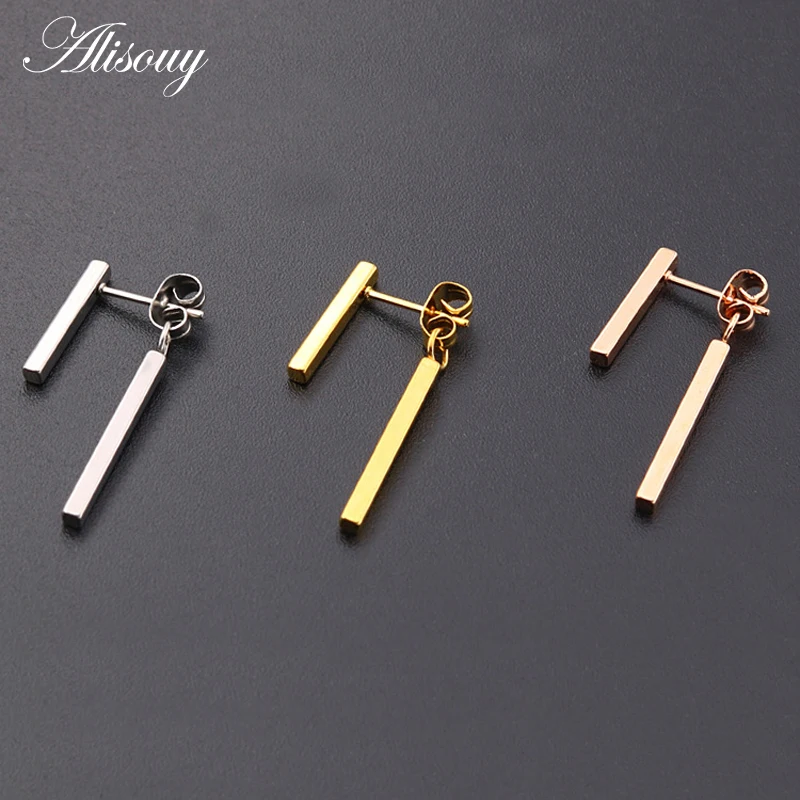 2 шт. женские серьги гвоздики из нержавеющей стали|Серьги-гвоздики| |