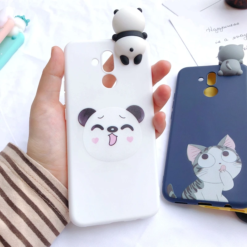 8 Funda huawei mate 20 Lite чехол etui mate 10 Lite чехол 3D Kawaii Медведь Единорог силиконовый чехол для huawei mate 20 Lite чехол Capa - Цвет: 8