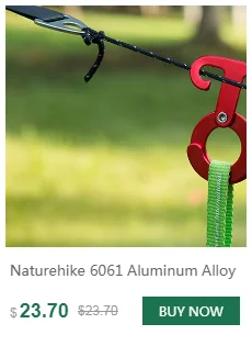 Naturehike открытый палатки Аксессуары для кемпинга ногтей тент колышек алюминиевый сплав винт солнечные укрытия Кола для снега пляж пастбища