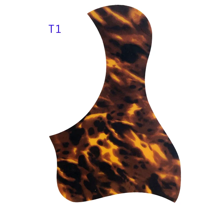 T1 Pleroo гитарные части Акустическая гитара pick guard качество самоклеящаяся птица стиль pick Guard наклейка для 4" 41" размер гитары ra - Цвет: T1