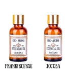 Известный бренд oroaroma антивозрастной набор эфирное масло Frankincense масло жожоба восстановление морщин шрамы массажное масло для тела 30 мл * 2