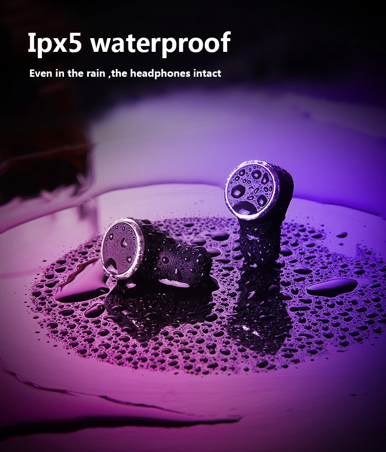 Arlado TWS06 Беспроводная bluetooth-гарнитура с шумоподавлением IPX5 водонепроницаемые спортивные наушники удобные наушники с сенсорным управлением