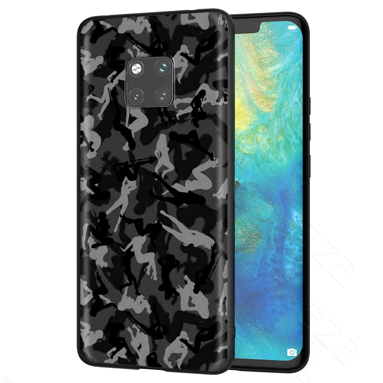 Lavaza армейский зеленый камуфляжный чехол для Huawei Mate Y7 Y9 P8 P9 P10 P20 P30 P40 Max Lite Pro P Smart Mini |
