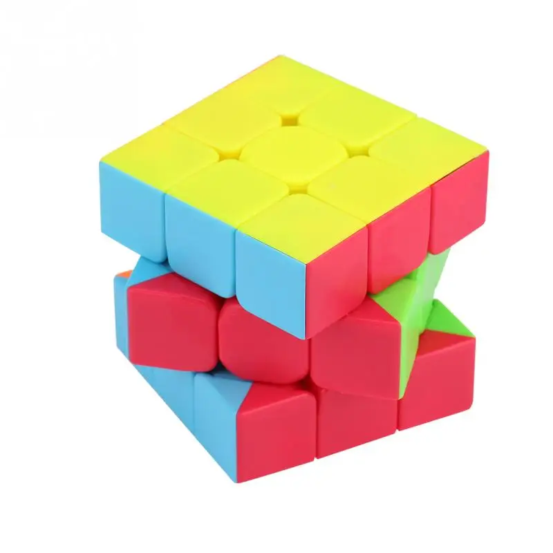Красочные QiYi воин W 3x3x3 Profissional Magic Cube конкурс гладкой скручивания Скорость