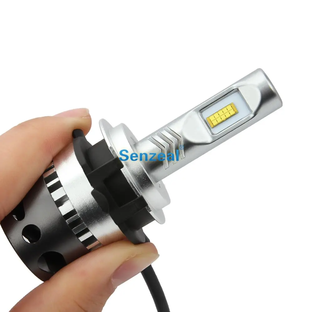 SENZEAL 2pcs Plastic H7 LED Headlights Retainers Light Bulbs Sockets Adapter D02 For KIA Headlight Installation Holder | Автомобили и