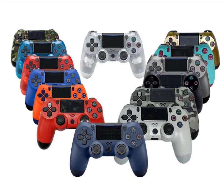 Цветной 4,0 bluetooth проводной геймпад хост-контроллер для ps4 ps3 joysitck геймпад двойной шок геймпад