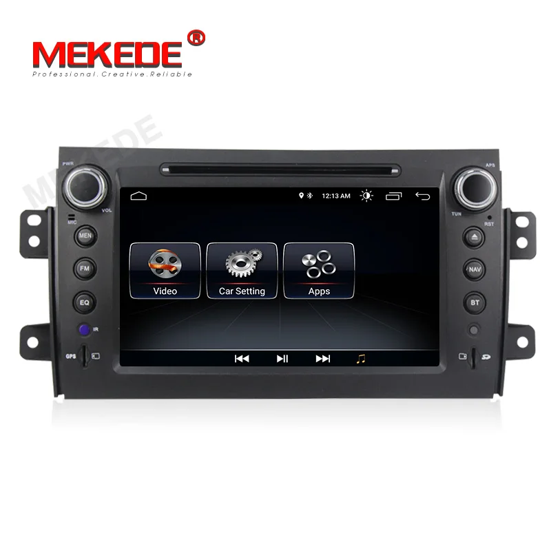 MEKEDE Android 8 1 автомобильный магнитофон стерео dvd плеер gps для Suzuki SX4 2006 2007 2008 2009 2010 2011