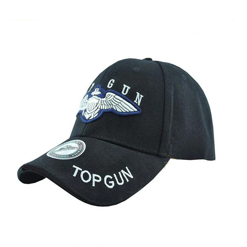Спортивная бейсболка Top Gun, Кепка с 