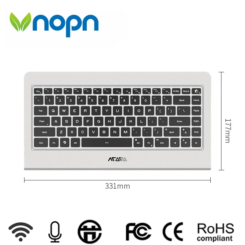 K600 N6 уникальная Универсальная клавиатура ПК встроенный мини Windows поддержка 1080P HD