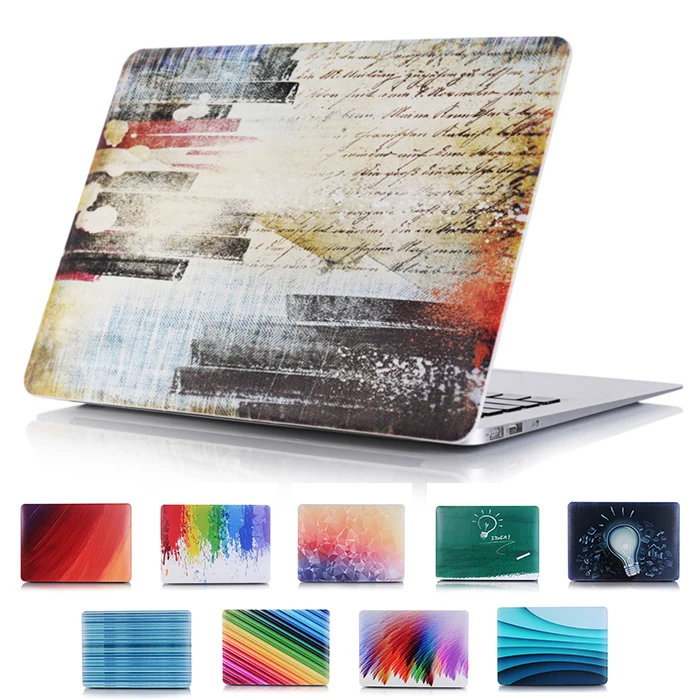 Жесткий чехол с цветной печатью для Apple MacBook Pro Retina 13 15 персонализированный Чехол
