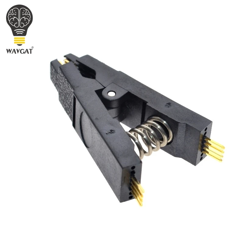 WAVGAT программатор тестовый зажим SOP8 SOP SOIC 8 SOIC8 DIP8 DIP Pin IC | Электронные компоненты и