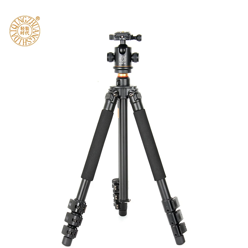 QZSD Q471 tripod manufacturer digital camera with ball head aluminium professional stand lightweight flexible portable | Электроника