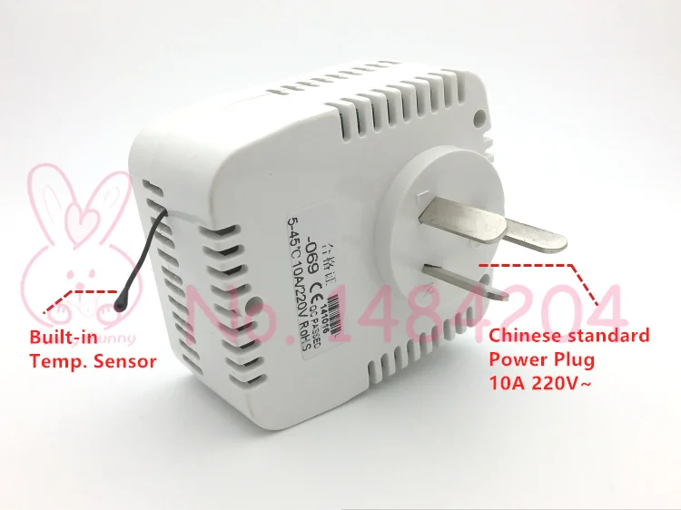 Цифровой термостат для электрического нагревателя напольный нагревательный