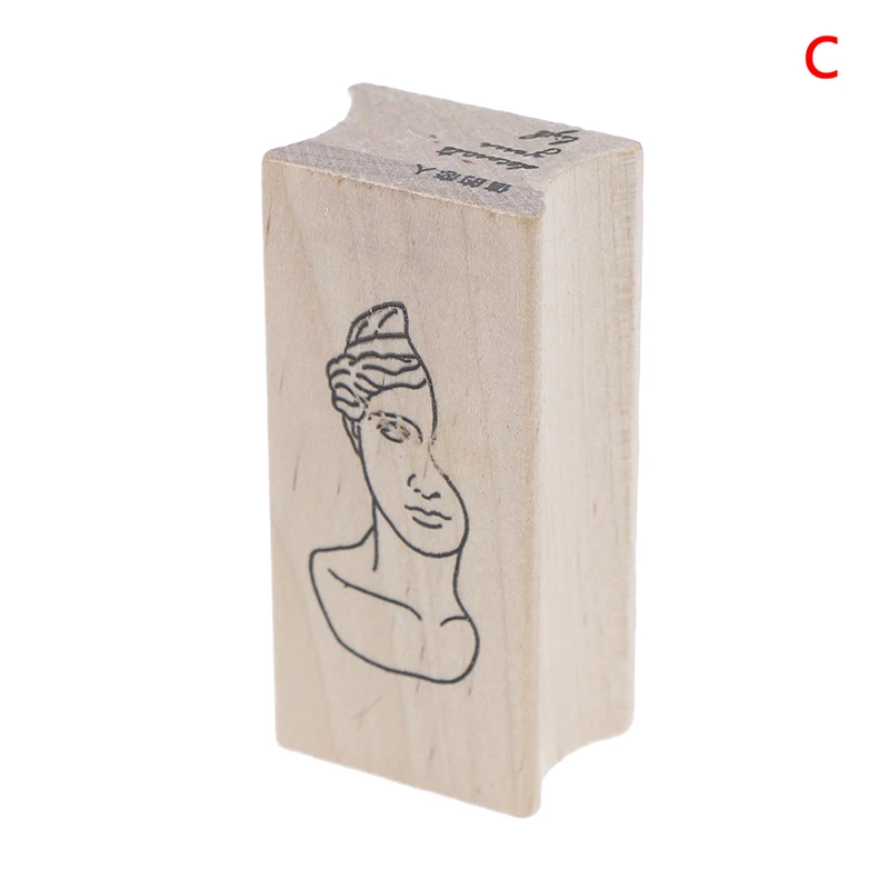 Винтажные гипсовые серии деревянные резиновые штампы для stationery канцелярские DIY для скрапбукинга деревянный штамп