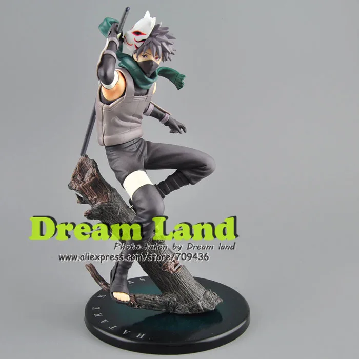 GEM игрушки серии Наруто Kakashi Hatake АНБУ ver ПВХ Рисунок 24 см новые свободные коллекция