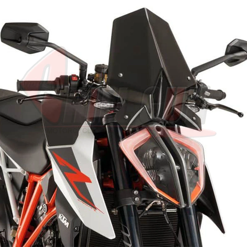 Подходит для KTM 1290 Superduke R 1290 SUPERDUKE-R 18-19 мотоцикл Спорт лобовое стекло ветровой Дефлектор козырек ветрового стекла Viser