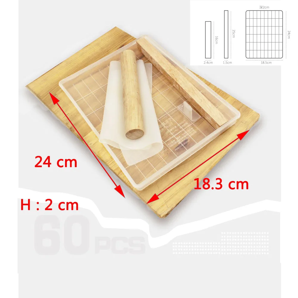 4 шт./компл. Креативная кухня сделай сам форма для нуги и туррона силиконовая