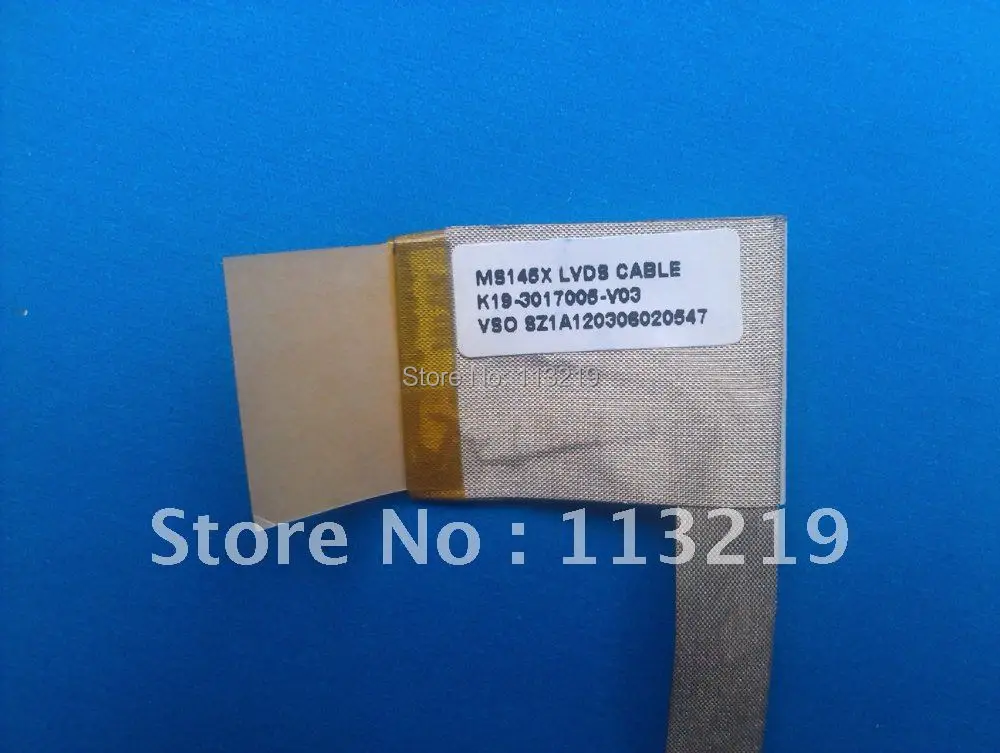 (5 шт./лот для MSI CR400 CR420 EX400 EX460 искусственная задняя флейта Lcd LVDS кабель Новый P/n: Φ|free
