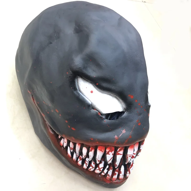 Маска яда для Хэллоуина карнавальный костюм эдард Брок Dark Superhero маска полимерный