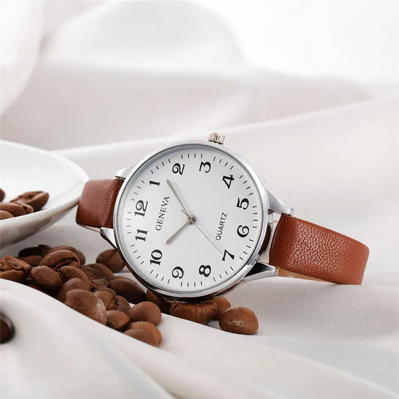 E Женские наручные часы, высокое качество, женские часы montre femme Geneva, кварцевые часы, женские часы, reloj mujer, элегантные - Цвет: E