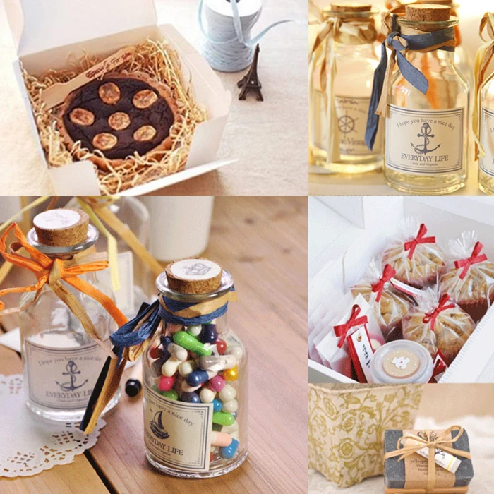 Праздничные поставки экологически чистых пирожных печенья ленты из рафии