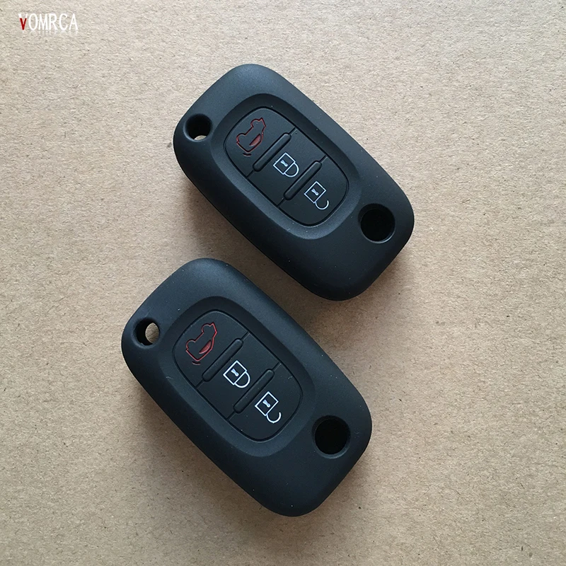 Изысканный Супер качественный силиконовый чехол для ключей с дистанционным