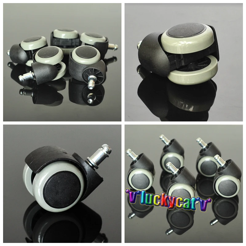 

5pcs Dentist Chair Accessory Rubber Replacement for Swivel Wheel Office Chair Caster