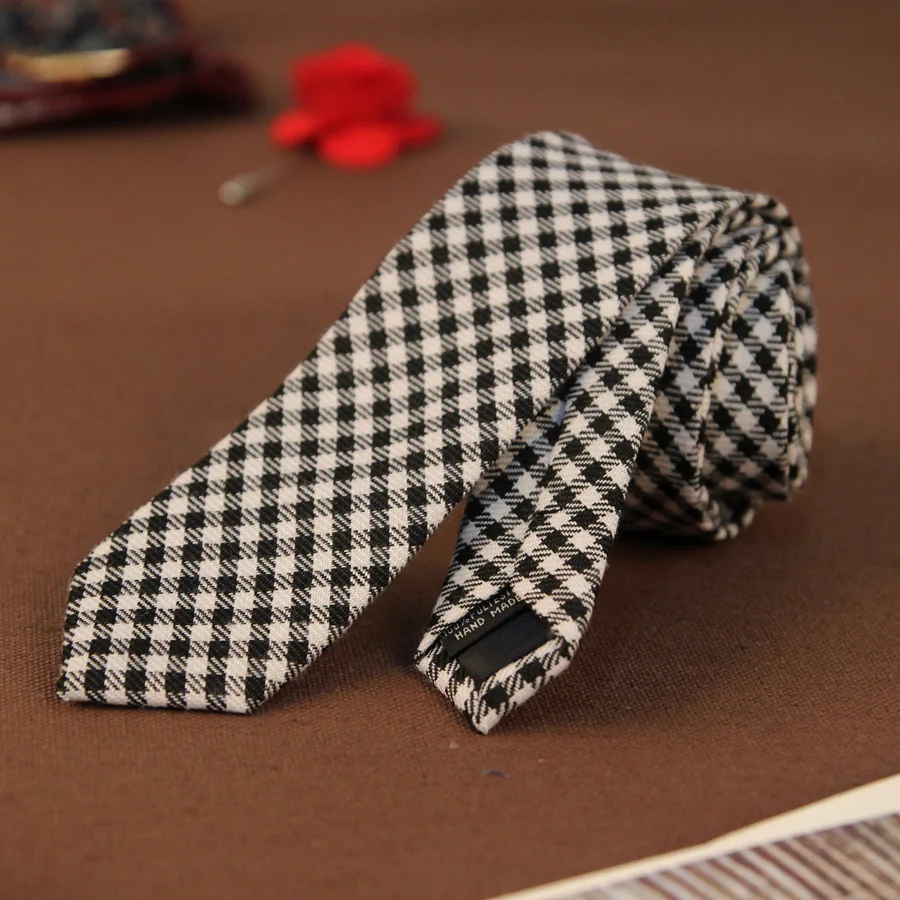 Мужские Узкие галстуки 5 см мужской жених Свадебный черный повседневный наряд