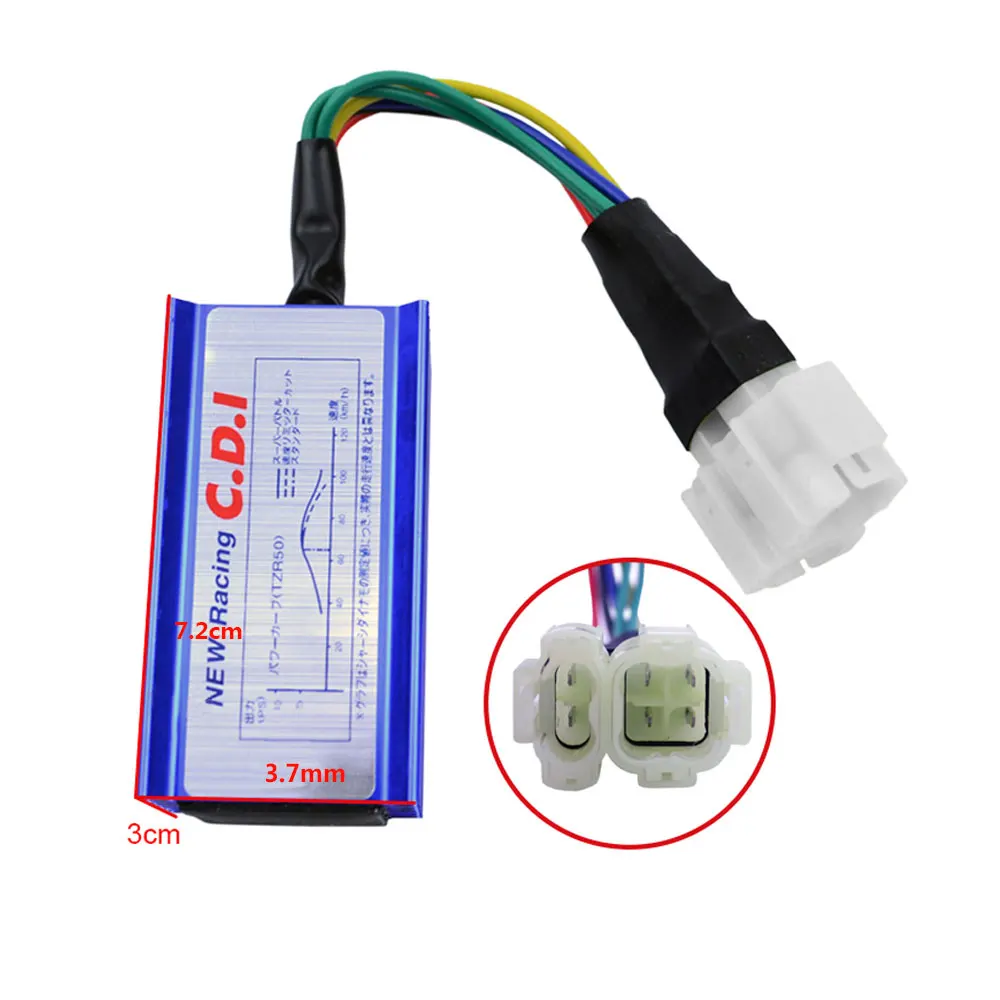 6Pin AC гоночный CDI зажигания для Honda XR100 CRF50 CRF70 CRF150 Мопед Скутер ATV Quad картинг Багги