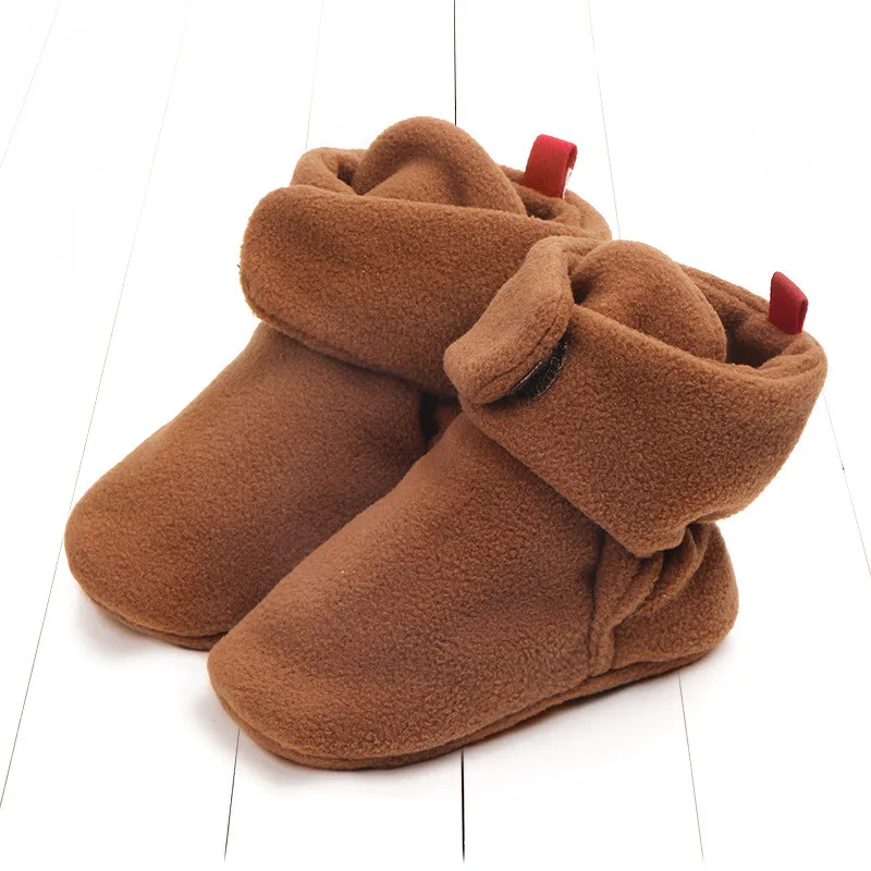 Новинка; детская обувь для новорожденных; Cozie; ботинки из искусственного флиса; зимняя теплая детская обувь для малышей; классическая обувь для мальчиков и девочек