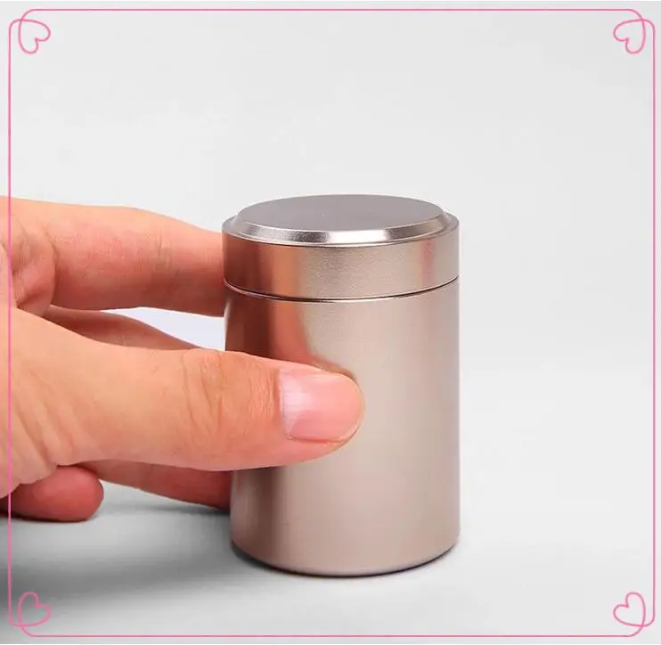 20 шт. контейнер из алюминиевого сплава для чая и кофе|screw top jar|aluminum canisterscrew jars |
